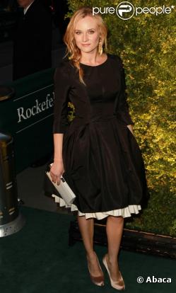 Diane Kruger lors de la soirée A bid to save the Earth le 29 mars à New York