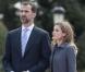 La princesse Letizia et son époux Felipe à Madrid le 30 mars 2011