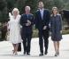 La princesse Letizia et son époux Felipe ont reçu le prince de Galles Charles et son épouse, Camilla Parker Bowles à Madrid le 30 mars 2011