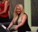 Loana fait de la gym afin de se battre contre ses kilos en mars 2011 au Club Med Gym à Paris