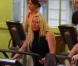 Loana fait de la gym afin de se battre contre ses kilos en mars 2011 au Club Med Gym à Paris