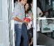 Roger Federer a emmené son épouse Mirka fêter son 32e anniversaire avec des amis dans le restaurant Prime, le 2 avril 2011, à Miami.