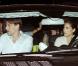 Roger Federer a emmené son épouse Mirka fêter son 32e anniversaire avec des amis dans le restaurant Prime, le 2 avril 2011, à Miami.