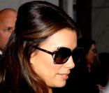Eva Longoria lors de son arrivée au Letterman show à New York le 4 avril 2011