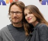 Lorànt Deutsch et Laetitia Casta à l'occasion de la journée promo de  Rio , à Paris, le 4 avril 2011.