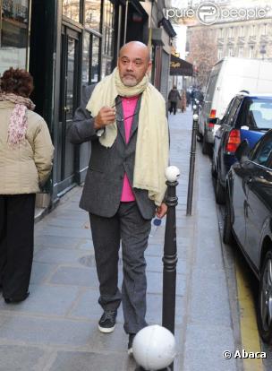 Christian Louboutin, Paris, le 5 mars 2011.