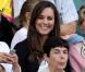 Kate Middleton, qui épousera le prince William le 29 avril 2011, a  progressivement affiné, au propre comme au figuré, sa silhouette au  cours des années. A Wimbledon en juin 2008. 