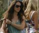 Kate Middleton a affiné sa silhouette au  cours des années. Le 10 juillet 2010 lors d'un match de polo caritatif auquel prenait part William, dans le Gloucestershire. 