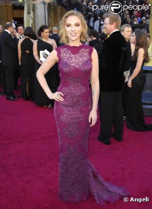 Scarlett Johansson en février 2011. 