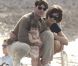 Suri Cruise , 14 mois, et ses parents profitent du soleil et de la Méditerranée. Une famille modèle ! France, 19 juin 2007