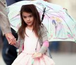 Suri Cruise ne quitte plus son tutu ! New York, 1er avril 2010  