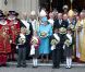 La reine Elizabeth II célébrait le jeudi 21 avril son 85e anniversaire. La date coïncidant de manière inédite avec le jeudi saint, elle s'est rendue à l'abbaye de Westminster, où elle se maria en 1947, et où le prince William épousera Kate Middleton huit jours plus tard.