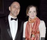 Nathalie Kosciusko-Morizet et son époux en janvier 2009.<br />