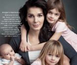 La première publicité Got Milk d'Angie Harmon avec ses trois filles !