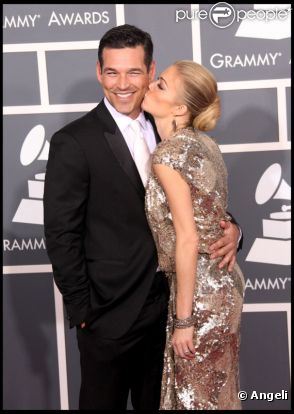 Eddie Cibrian et LeAnn Rimes aux Grammy Awards en 2011