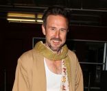 David Arquette à la sortie du BOA Steakhouse de West Hollywood, le 27 avril 2011 