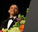 Barack Obama, dîner des correspondants de la Maison Blanche, à Washington, le 30 avril 2011.