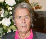 Alain Delon et Anouchka au festival de cannes