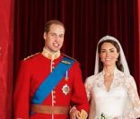 Clichés officiels de Kate et William, jeunes mariés. Le 29 avril 2011.