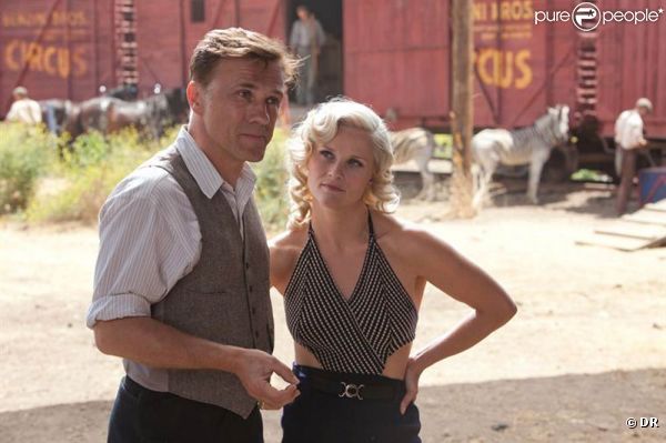Christoph Waltz et Reese Witherspoon dans des images de  De l'eau pour les éléphants , en salles le 4 mai 2011.