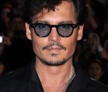 Johnny Depp à Disneyland en Californie, le 7 mai 2011, pour l'avant-première de Pirates des Caraïbes : la Fontaine de Jouvence