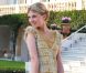 Clémence Poésy, rayonnante, lors de son arrivée au Défilé Chanel Croisière 2011.  Lundi 9 mai 2011 à l'hôtel du Cap Eden Roc, Antibes.