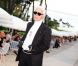 Défilé Croisière de Karl Lagerfeld à l'Eden Roc à Antibes le 9 mai 2011. Ici, Karl Lagerfeld 