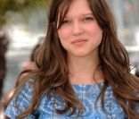 Léa Seydoux lors du photocall de Minuit à Paris le 11 mai 2011 au festival de Cannes