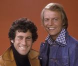 Paul Michael Glaser et David Soul, alias Starsky et Hutch, dans les années 70 