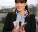 Carla Bruni-Sarkozy au journal télévisé de 13 heures de TF1. 16 mai 2011