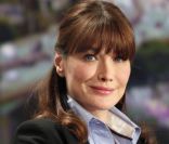 Carla Bruni-Sarkozy au journal télévisé de 13 heures de TF1. 16 mai 2011