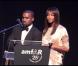 Kayne West et Naomi Campbell durant la soirée de l'amfAR le 19 mai 2011 au Cap d'Antibes
