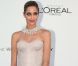 Ana Beatriz Barros est magnifique dans sa robe rosée lors du 25ème dîner de l'amfAR à Antibes le 19 mai 2011