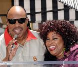 Stevie Wonder et Chaka Khan à Los Angeles, le 19 mai 2011.