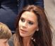 Victoria Beckham, enceinte, lors de l'hommage sur le Walk of Fame à Hollywood de Simon Fuller le 23 mai 2011, avec son fils aîné Brooklyn 