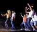 Shakira le 29 mai 2011 à Barcelone, enseigne aux blaugrana la danse du ventre