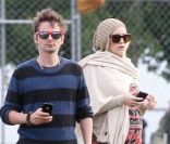 Kate Hudson et Matthew Bellamy sont allés encourager le fils de l'actrice, Ryler, lors d'un match de foot à Los Angeles. Le 2 juin 2011 