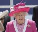 Elizabeth II à son arrivée au Derby d'Epsom, le 4 juin 2011. 