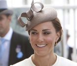 Kate au Derby d'Epsom, le 4 juin 2011.