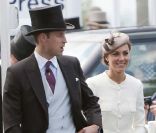Le prince William et Kate au Derby d'Epsom, le 4 juin 2011.