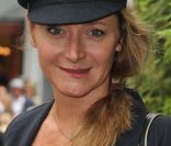 Julie Ferrier lors de la finale du tournoi de Roland-Garros, remportée par Rafael Nadal, le 5 juin 2011.