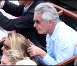Nicole et Gilbert Coullier lors de la finale du tournoi de Roland-Garros, le 5 juin 2011.