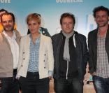 Judith Godrèche et Jean-Paul Rouve à l'occasion de l'avant-première de  Low Cost , à l'UGC Ciné-Cité de Bercy, à Paris, le 7 juin 2011.