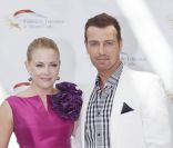 Melissa Joan Hart et Lawrence Joey assiste au Festival international de la télévision de Monte-Carlo, mercredi 8 juin 2011, à Monaco.