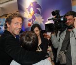 Stéphane Freiss lors des 20 ans de Sonic à Paris le 8 juin 2011<br />