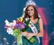 Alyssa Campanella lors de son sacre à l'élection de Miss USA