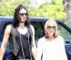 Russell Brand, avec sa mère, à Miami le 4 juin 2011