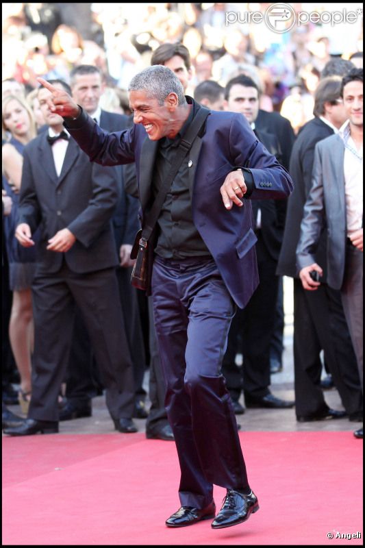 Samy Naceri lors du 64e Festival de Cannes en mai 2011  