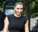 Kim Kardashian, jurée d'un jour, en tournage de la neuvième saison de  Project Runway , au Battery Park de New York, le 24 juin 2011.