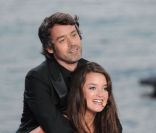 L'équipe du  Grand journal  de Canal+ lors du festival de Cannes 2011. 
